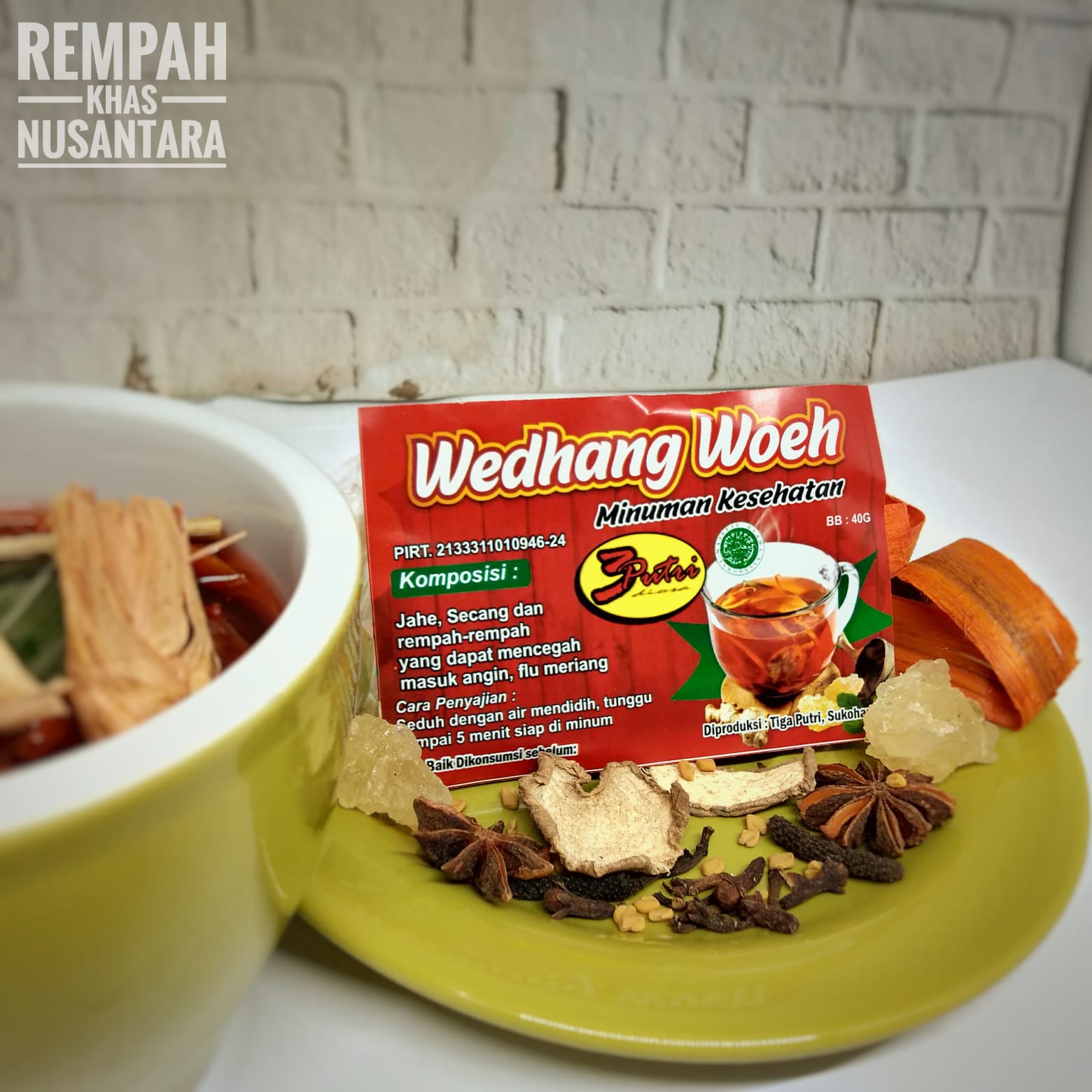 WEDANG WOEH 3 PUTRI (1 PACK ISI 10)